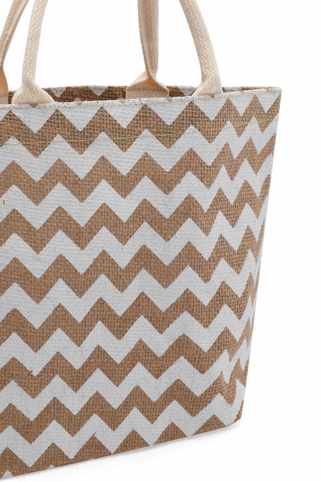 Redtag-Beige/Black-Jute-Shopping-Bag-With-Pocket-Category:Bags,-Colour:Multicolour,-Dept:Home,-Filter:Travel-Accessories,-LUG-Bags,-New-In,-New-In-LUG-ACC,-Non-Sale,-S23A,-Section:Homewares-Travel-Accessories-