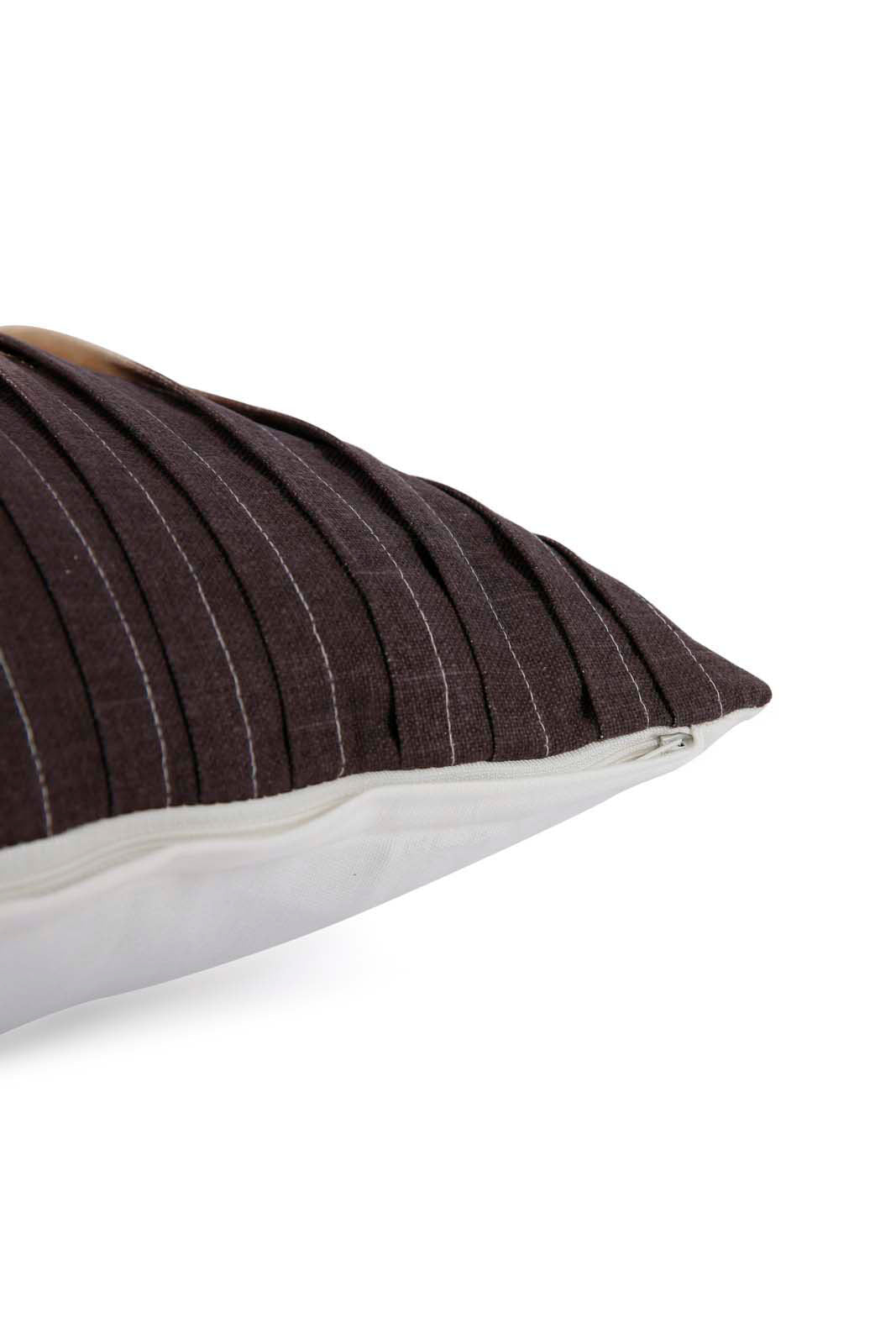 Redtag-Beige-Tie-Dye-Pleated-Cushion-Category:Cushions,-Colour:Beige,-Deals:New-In,-Dept:Home,-Filter:Home-Bedroom,-HMW-BED-Cushions,-New-In-HMW-BED,-Non-Sale,-Section:Homewares,-W22B-Home-Bedroom-