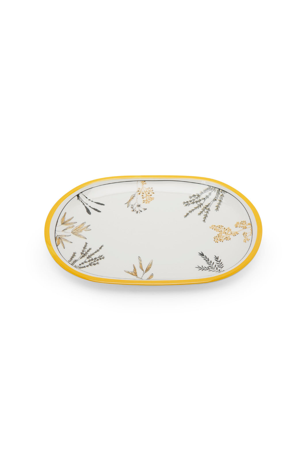 Redtag-Assorted-Floral-Print-Oval-Platter-Category:Bowls,-Colour:Assorted,-Deals:New-In,-Dept:Home,-Filter:Home-Dining,-HMW-DIN-Crockery,-New-In-HMW-DIN,-Non-Sale,-Section:Homewares,-W22A-Home-Dining-