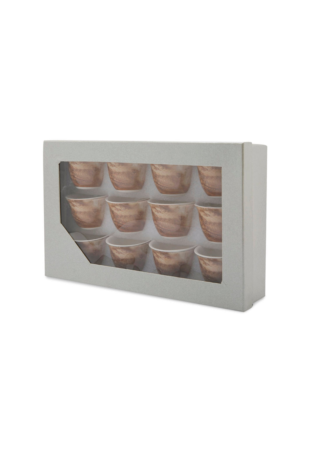 Redtag-Brown-Cawa-Cup-Set-(12-Piece)-Category:Cups-&-Mugs,-Colour:Brown,-Deals:New-In,-Dept:Home,-Filter:Home-Dining,-HMW-DIN-Crockery,-New-In-HMW-DIN,-Non-Sale,-Section:Homewares,-W22B-Home-Dining-