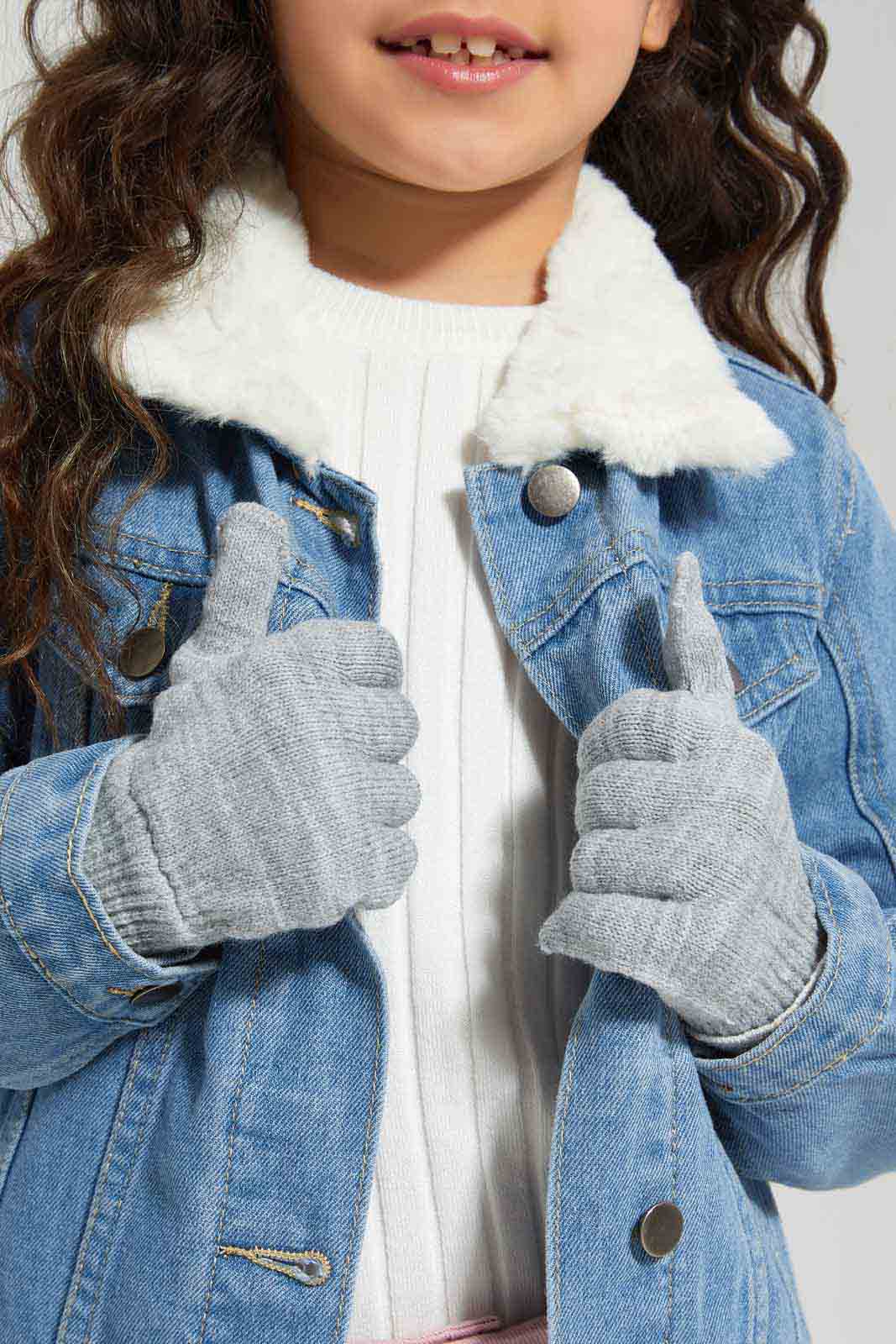 Redtag-Multi-Colour-Embellished-Set-Of-2-Knitted-Cap-&-Gloves-Category:Knitted-Accessories,-Colour:Assorted,-Filter:Girls-Accessories,-GSR-Knitted-Accessories,-New-In,-New-In-GIR-ACC,-Non-Sale,-Section:Girls-(0-to-14Yrs),-W22B-Girls-