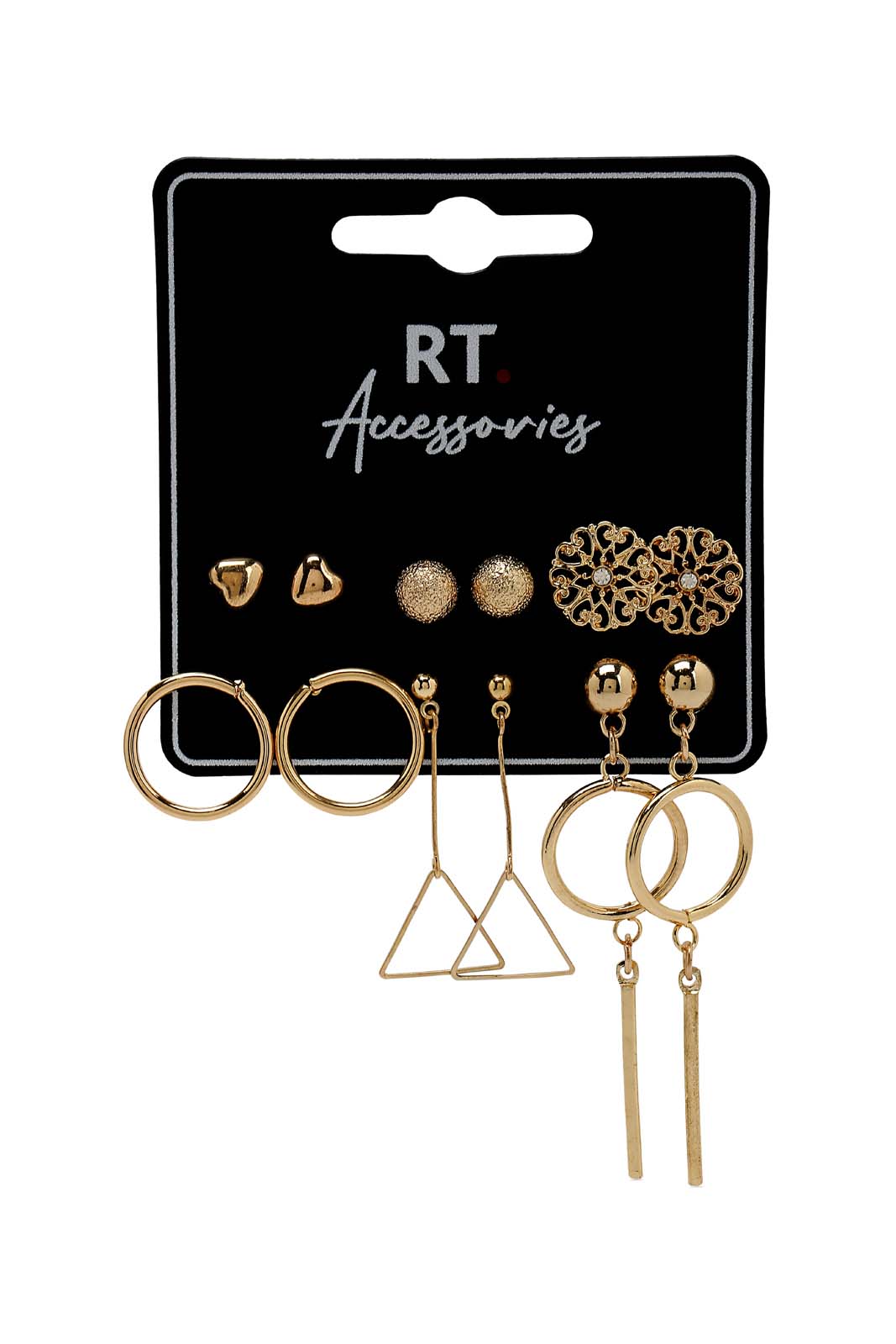 Redtag-Earrings-Category:Jewellery,-Colour:Assorted,-Dept:Ladieswear,-Filter:Women's-Accessories,-LEC-Jewellery,-New-In,-New-In-Women-ACC,-Non-Sale,-Section:Women,-W22B-Women-