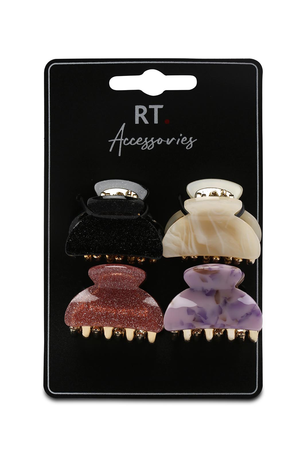 Redtag-Claw-Category:Hair-Accessories,-Colour:Assorted,-Dept:Ladieswear,-Filter:Women's-Accessories,-New-In,-New-In-Women-ACC,-Non-Sale,-Section:Women,-W22B,-Women-Hair-Accessories-Women-