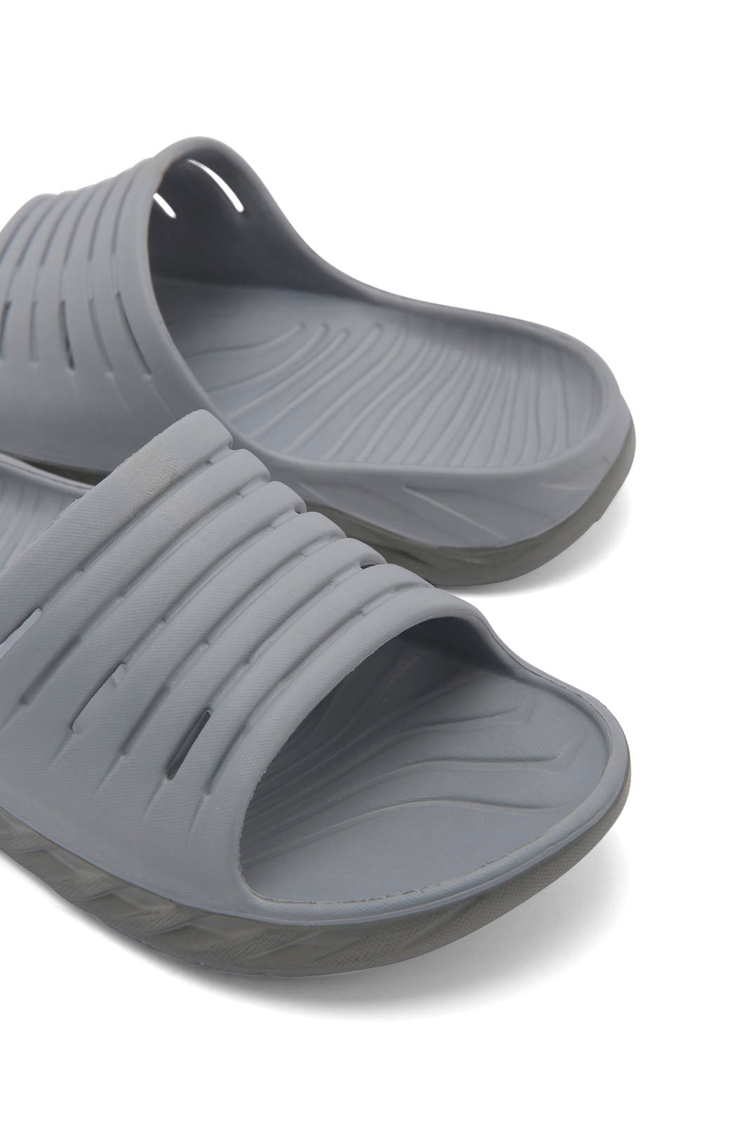 Redtag-Mid-Grey-Moulded-Platform-Slide-Category:Flip-Flops,-Colour:Grey,-Deals:New-In,-Dept:Menswear,-Filter:Men's-Footwear,-Men-Flip-Flops,-New-In-Men-FOO,-Non-Sale,-Section:Men,-W22B-Men's-
