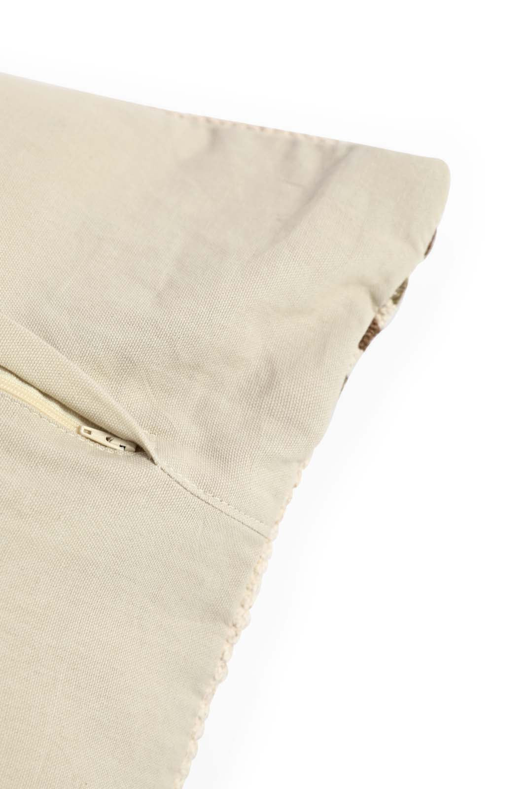 Redtag-White/-Beige-Striped-Handwoven-Sustainable-Floor-Cushion-Category:Cushions,-Colour:Beige,-Deals:New-In,-Dept:Home,-Filter:Home-Bedroom,-HMW-BED-Cushions,-New-In-HMW-BED,-Non-Sale,-Section:Homewares,-W22B-Home-Bedroom-