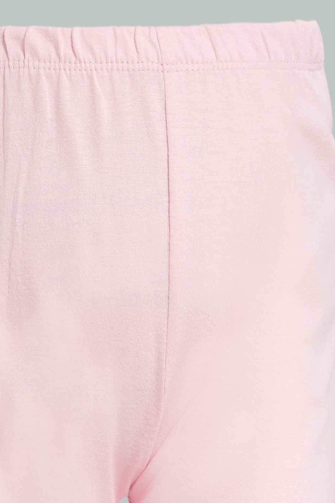 Redtag-Girls-Multi-Colour-2Pack-Pyjama-Set-Category:Pyjama-Sets,-Colour:Assorted,-Deals:New-In,-Filter:Infant-Girls-(3-to-24-Mths),-ING-Pyjama-Sets,-New-In-ING-APL,-Non-Sale,-Section:Girls-(0-to-14Yrs),-W22A-Infant-Girls-3 to 24 Months