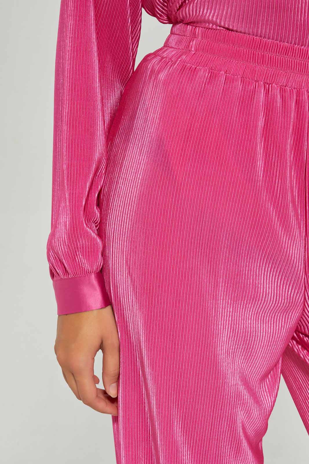 Redtag-Women-Plisse-Trouser-Co-Ord-Category:Trousers,-Colour:Fuchsia,-Deals:New-In,-Dept:Ladieswear,-Filter:Women's-Clothing,-New-In-Women-APL,-Non-Sale,-Section:Women,-W22B,-Women-Trousers-Women's-