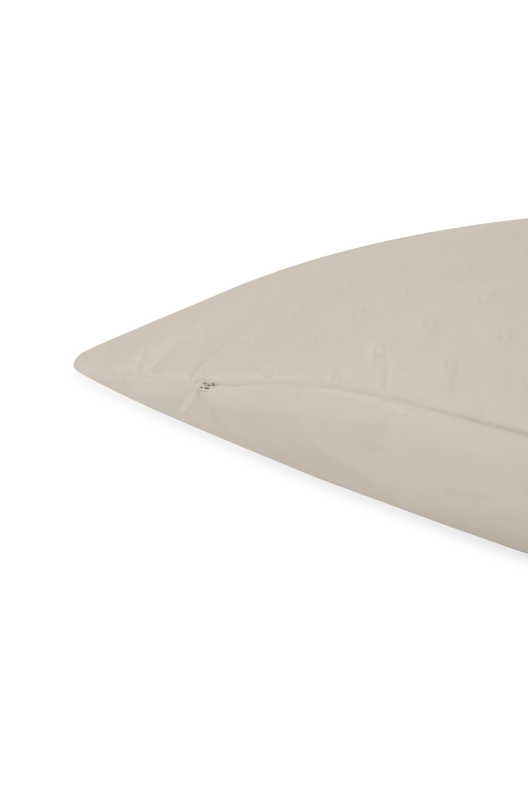 Redtag-Beige-Dotted-Plain-Velvet-Cushion-Category:Cushions,-Colour:Beige,-Deals:New-In,-Dept:Home,-Filter:Home-Bedroom,-HMW-BED-Cushions,-New-In-HMW-BED,-Non-Sale,-S23A,-Section:Homewares-Home-Bedroom-