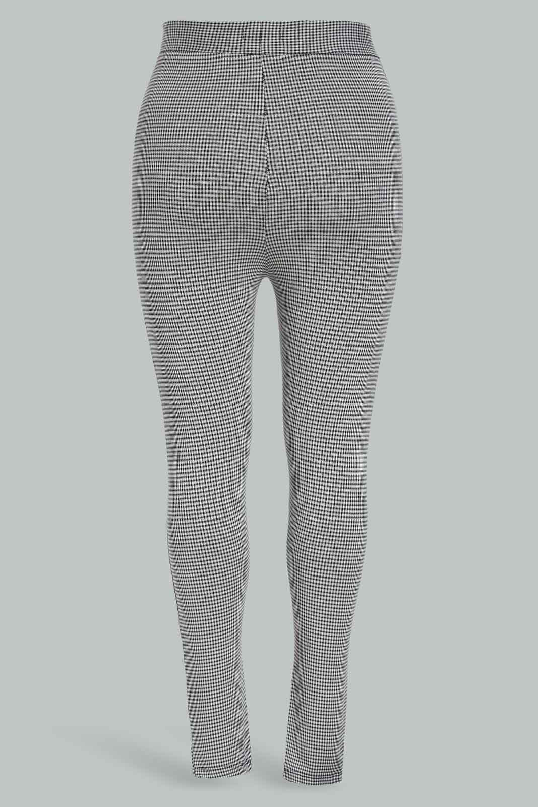 Redtag-Women-Jacquard-Checkered-Skinny-Pants-Category:Leggings,-Colour:Assorted,-Deals:New-In,-Dept:Ladieswear,-Filter:Plus-Size,-LDP-Leggings,-New-In-LDP-APL,-Non-Sale,-Section:Women,-W22B-Women's-