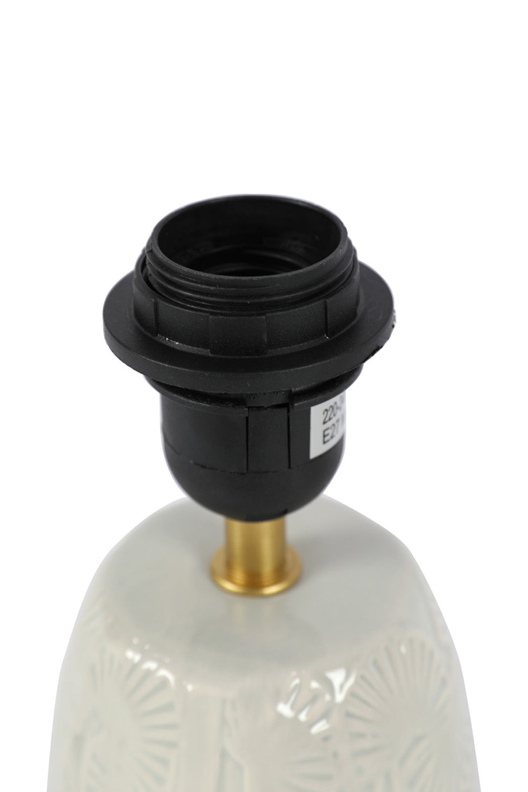 Redtag-Taupe-Ceramic-Base-Table-Lamp-Category:Lamps,-Colour:Taupe,-Deals:New-In,-Dept:Home,-Filter:Home-Decor,-HMW-HOM-Lighting,-New-In-HMW-HOM,-Non-Sale,-S23A,-Section:Homewares-Home-Decor-