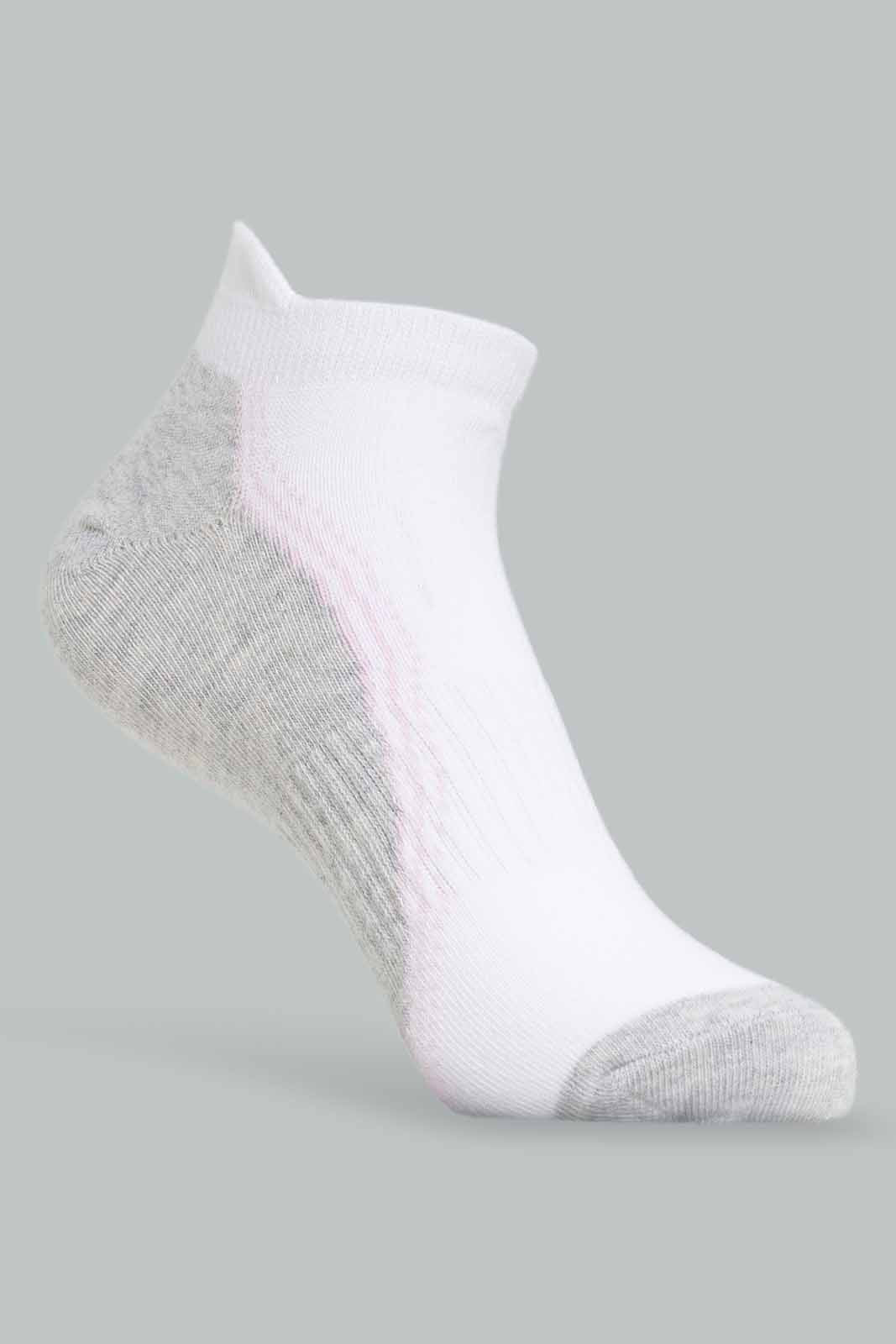 Redtag-Women-Assorted-Plain-Multi-Color-5Pk-Ladies-Ankle-Socks-365,-Category:Socks,-Colour:Assorted,-Deals:New-In,-Filter:Women's-Clothing,-New-In-Women-APL,-Non-Sale,-Section:Women,-Women-Socks--