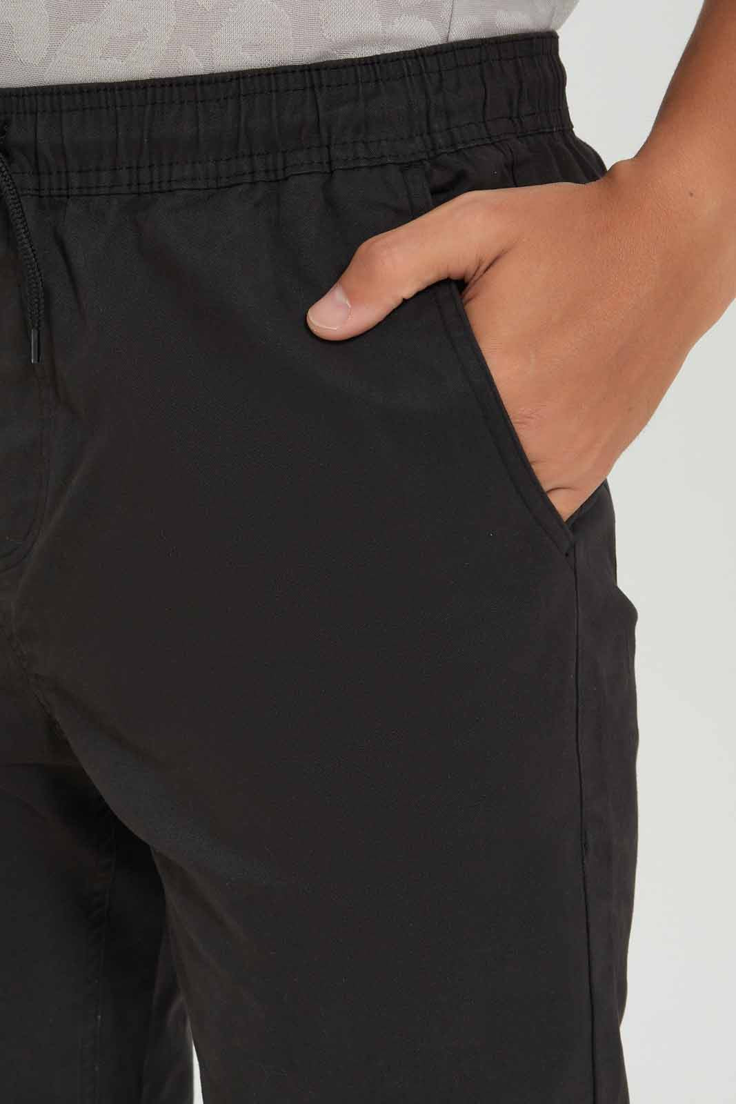 Redtag-Men-Black-Pull-On-Trousers-Category:Trousers,-Colour:Black,-Deals:New-In,-Dept:Menswear,-Filter:Men's-Clothing,-Men-Trousers,-New-In-Men-APL,-Non-Sale,-S23A,-Section:Men,-TBL-Men's-