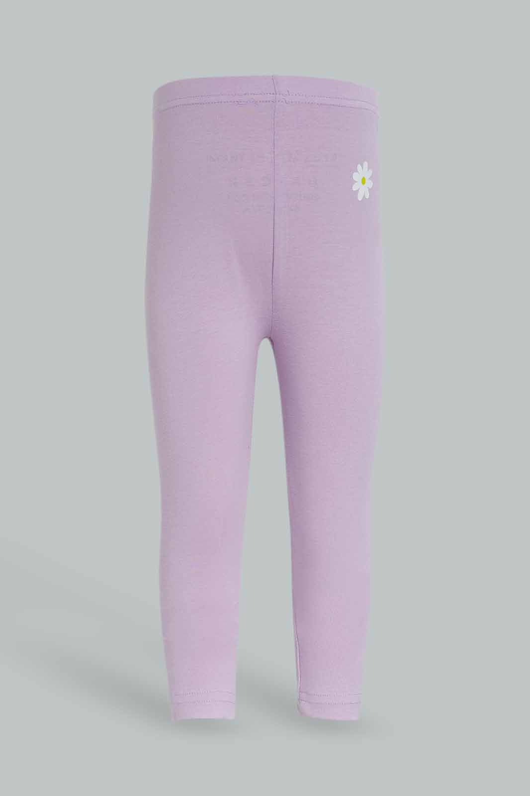 Redtag-Girls-Lilac-Solid-Legging-Category:Leggings,-Colour:Lilac,-Deals:New-In,-Dept:Girls,-Filter:Infant-Girls-(3-to-24-Mths),-ING-Leggings,-New-In-ING-APL,-Non-Sale,-S23A,-Section:Girls-(0-to-14Yrs),-TBL-Infant-Girls-3 to 24 Months