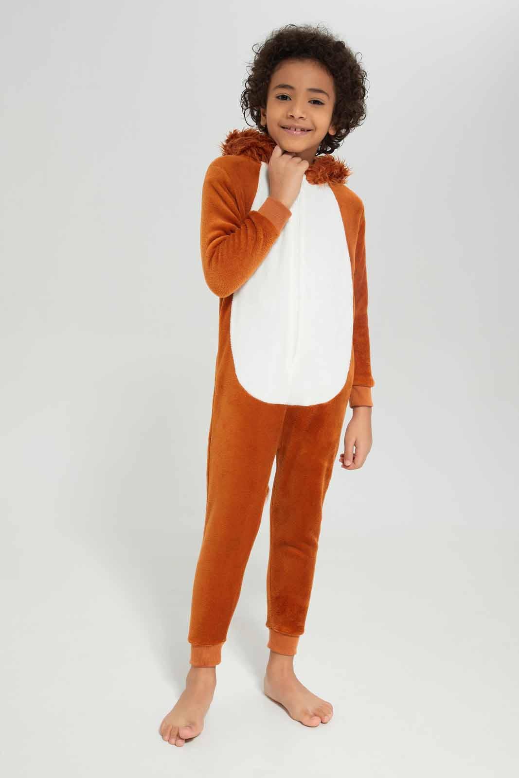 Redtag-Boys-Stone-Fleece-Tiger-Hood-Onsie-BOY-Pyjama-Sets,-Category:Pyjama-Sets,-Colour:Stonewash,-Deals:New-In,-Dept:Boys,-Filter:Boys-(2-to-8-Yrs),-New-In-BOY-APL,-Non-Sale,-S23A,-Section:Boys-(0-to-14Yrs)-Boys-2 to 8 Years