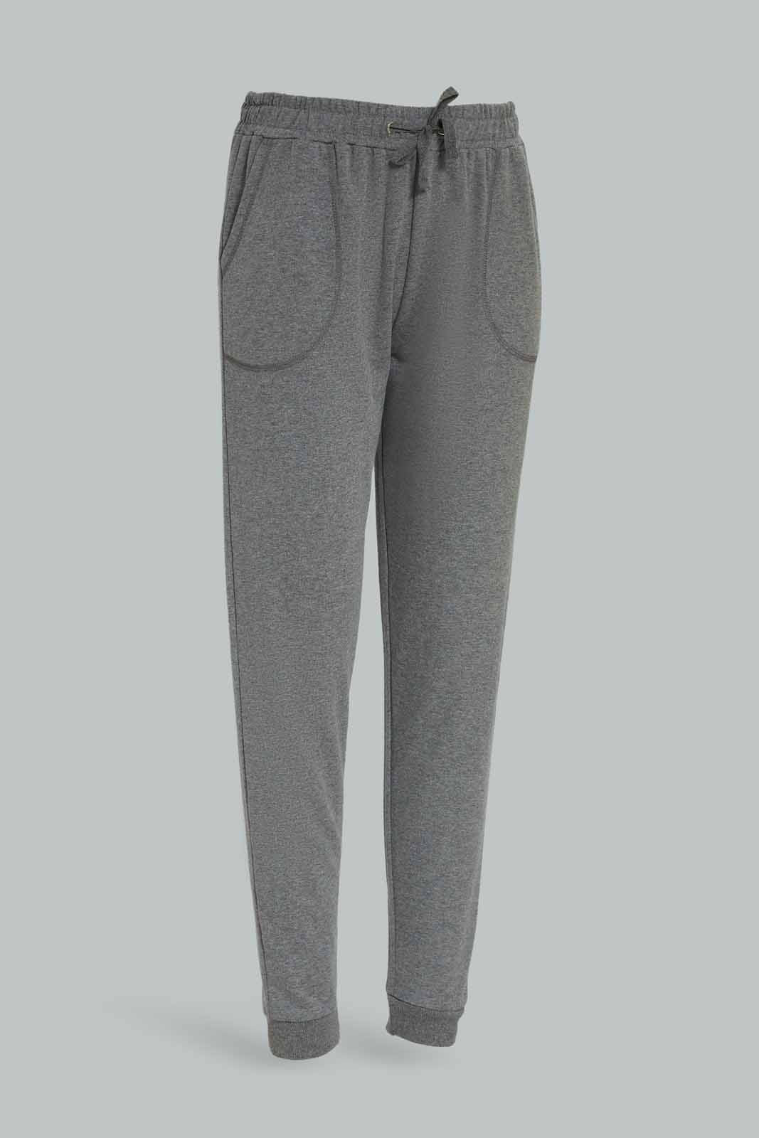 Redtag-Girls-Mid-Grey-Basic-Track-Pants-Category:Joggers,-Colour:Grey,-Deals:New-In,-Dept:Girls,-Filter:Senior-Girls-(8-to-14-Yrs),-GSR-Joggers,-New-In-GSR-APL,-Non-Sale,-S23A,-Section:Girls-(0-to-14Yrs),-TBL-Senior-Girls-9 to 14 Years