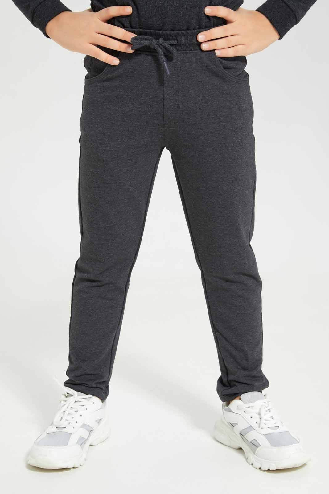 Redtag-Boys-Charcoal-5-Pocket-Stretch-Pant-BOY-Trousers,-Category:Trousers,-Colour:Charcoal,-Deals:New-In,-Dept:Boys,-Filter:Boys-(2-to-8-Yrs),-New-In-BOY-APL,-Non-Sale,-S23A,-Section:Boys-(0-to-14Yrs),-VLM-Boys-2 to 8 Years