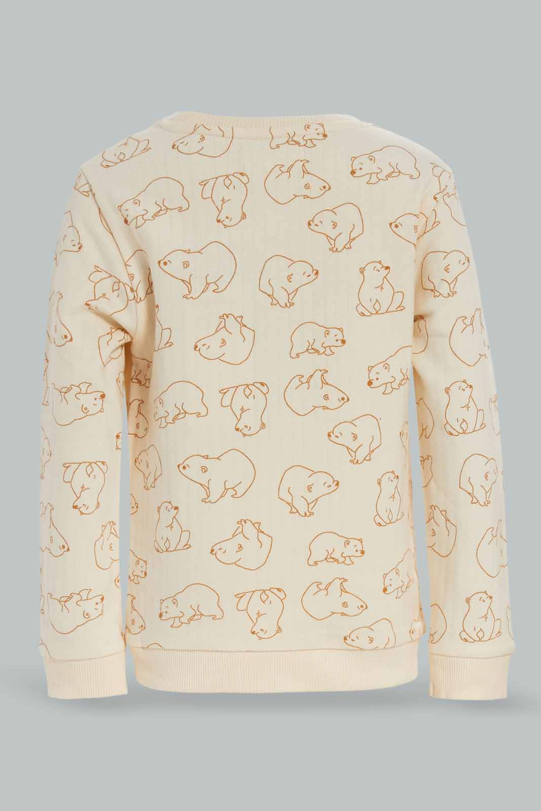 Redtag-Boys-Cream-Pannel-Crew-Neck-Padding-Jogging-Suit-Category:Jog-Sets,-Colour:Cream,-Deals:New-In,-Dept:Boys,-Filter:Infant-Boys-(3-to-24-Mths),-INB-Jog-Sets,-New-In-INB-APL,-Non-Sale,-S23A,-Section:Boys-(0-to-14Yrs)-Infant-Boys-3 to 24 Months