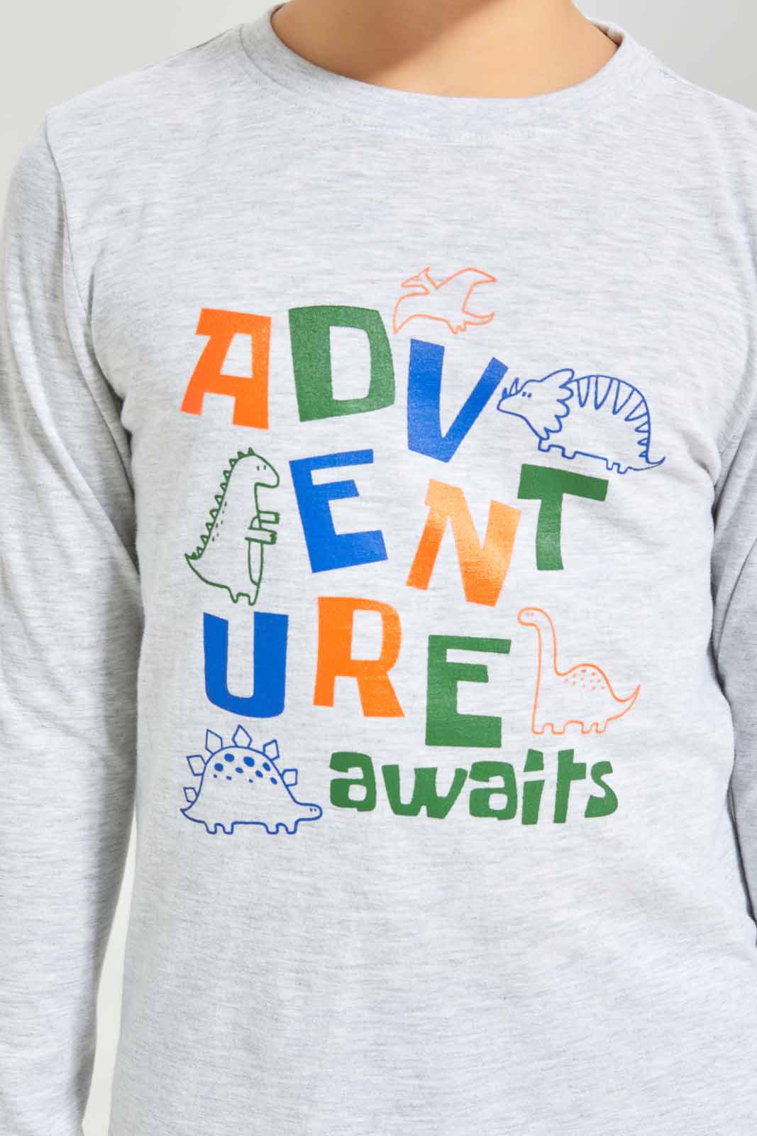 Redtag-Boys-Grey-Adventure-Long-Sleeve-Graphic-T-Shirt-BOY-T-Shirts,-Category:T-Shirts,-Colour:Grey,-Deals:New-In,-Dept:Boys,-Filter:Boys-(2-to-8-Yrs),-New-In-BOY-APL,-Non-Sale,-S23A,-Section:Boys-(0-to-14Yrs),-TBL-Boys-2 to 8 Years
