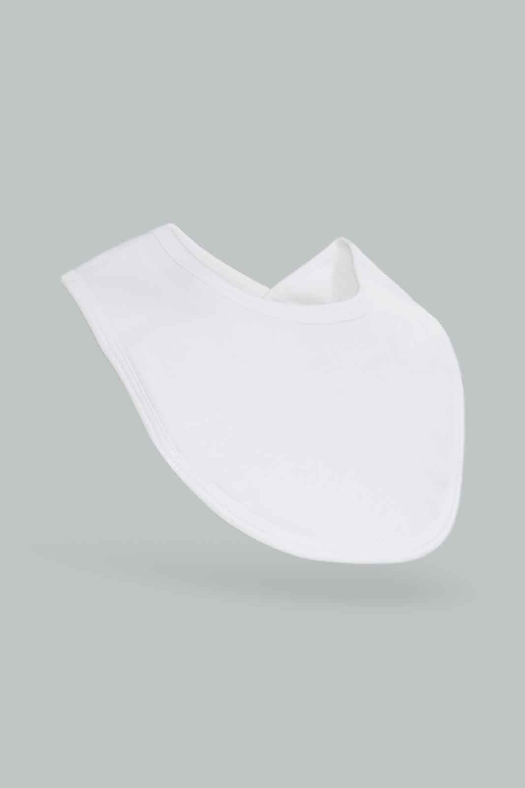 Redtag-2-Piece-Plain-White-Bib-Pack-Category:Newborn-Accessories,-Colour:White,-Deals:New-In,-Filter:Baby-(0-to-12-Mths),-NBF-Newborn-Accessories,-New-In-NBF-APL,-Non-Sale,-Section:Boys-(0-to-14Yrs),-W22B-Baby-0 to 12 Months