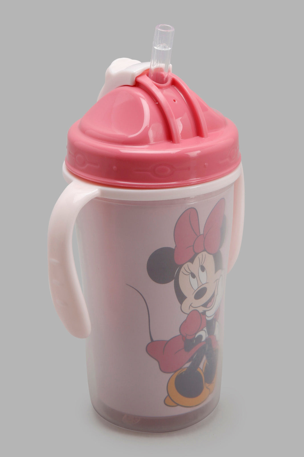 Baby Pink Minnie Mouse Spill Proof Cup 12+ Months  (360Ml)