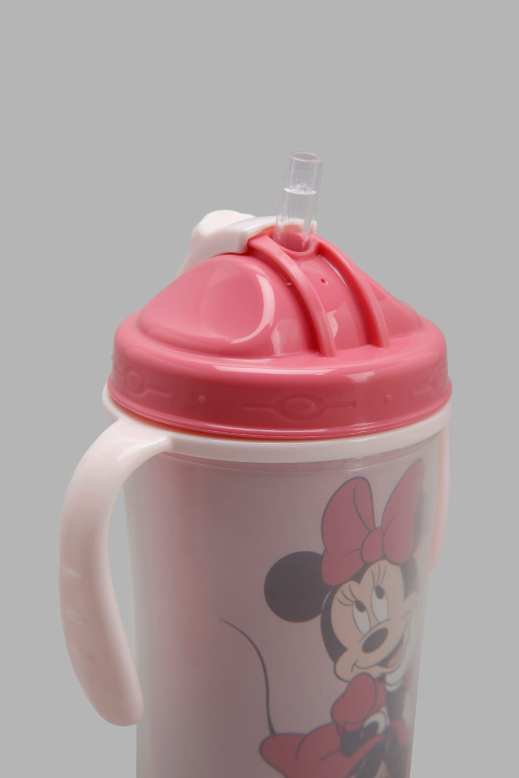 Baby Pink Minnie Mouse Spill Proof Cup 12+ Months  (360Ml)