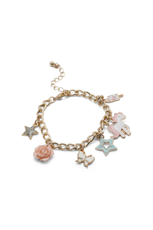 Redtag-Multi-Bracelet-Category:Jewellery,-Colour:Multicolour,-Dept:Girls,-Filter:Girls-Accessories,-GIR-Jewellery,-New-In,-New-In-GIR-ACC,-Non-Sale,-Section:Girls-(0-to-14Yrs),-W22A-Girls-