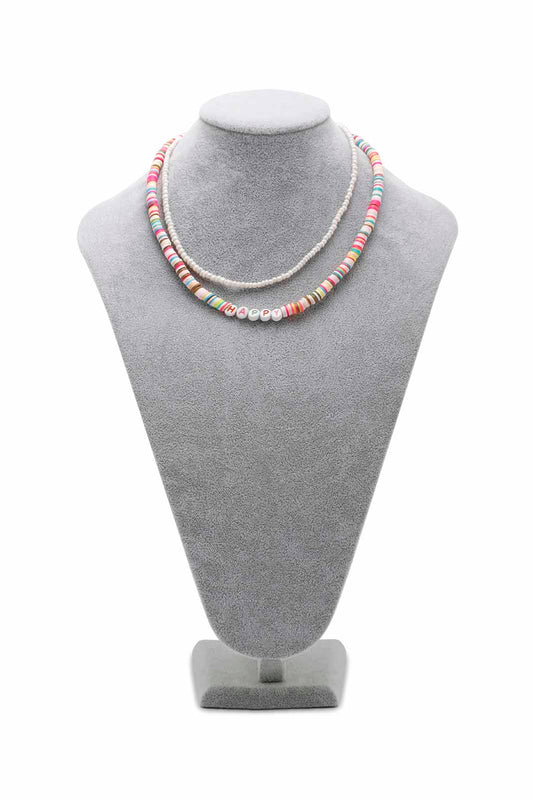 Redtag-Multi-S/1-Necklace+S/1-Bracelet-Category:Jewellery,-Colour:Multicolour,-Dept:Girls,-Filter:Girls-Accessories,-GIR-Jewellery,-New-In,-New-In-GIR-ACC,-Non-Sale,-Section:Girls-(0-to-14Yrs),-W22A-Girls-