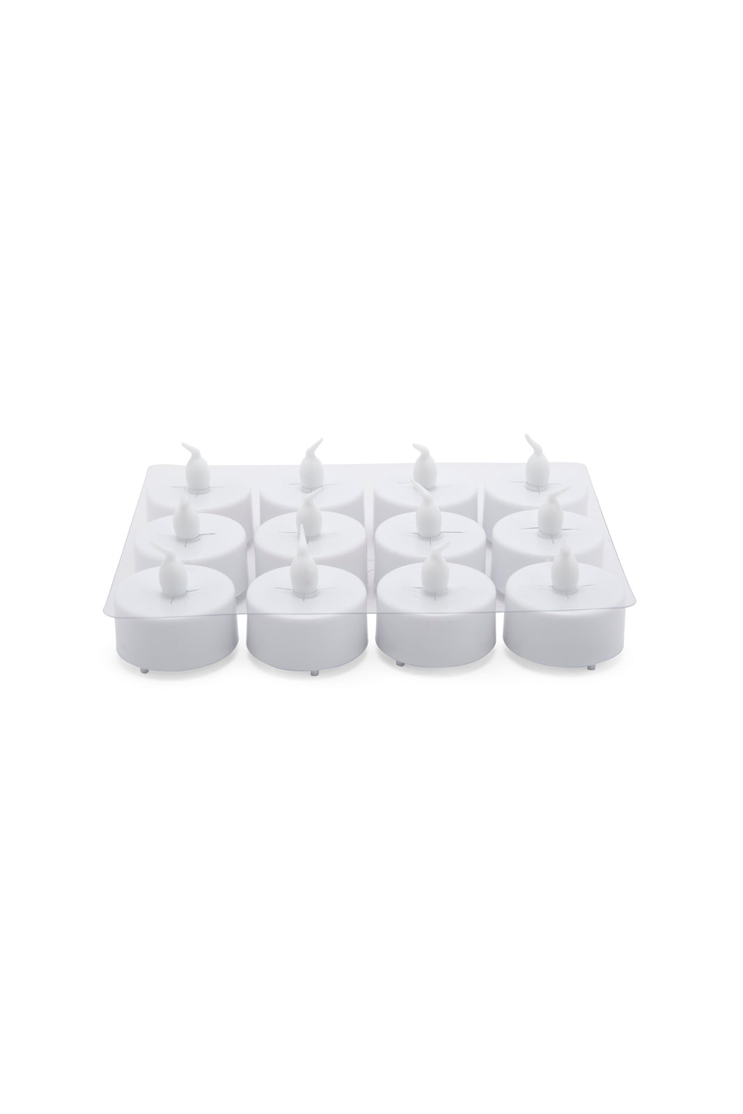 Redtag-White-12-Pcs-Led-T-Light-Candle-Set-365,-Category:Candles,-Colour:White,-Deals:New-In,-Dept:Home,-Filter:Home-Decor,-HMW-HOM-Candle-&-Fragrances,-New-In-HMW-HOM,-Non-Sale,-Section:Homewares-Home-Decor-