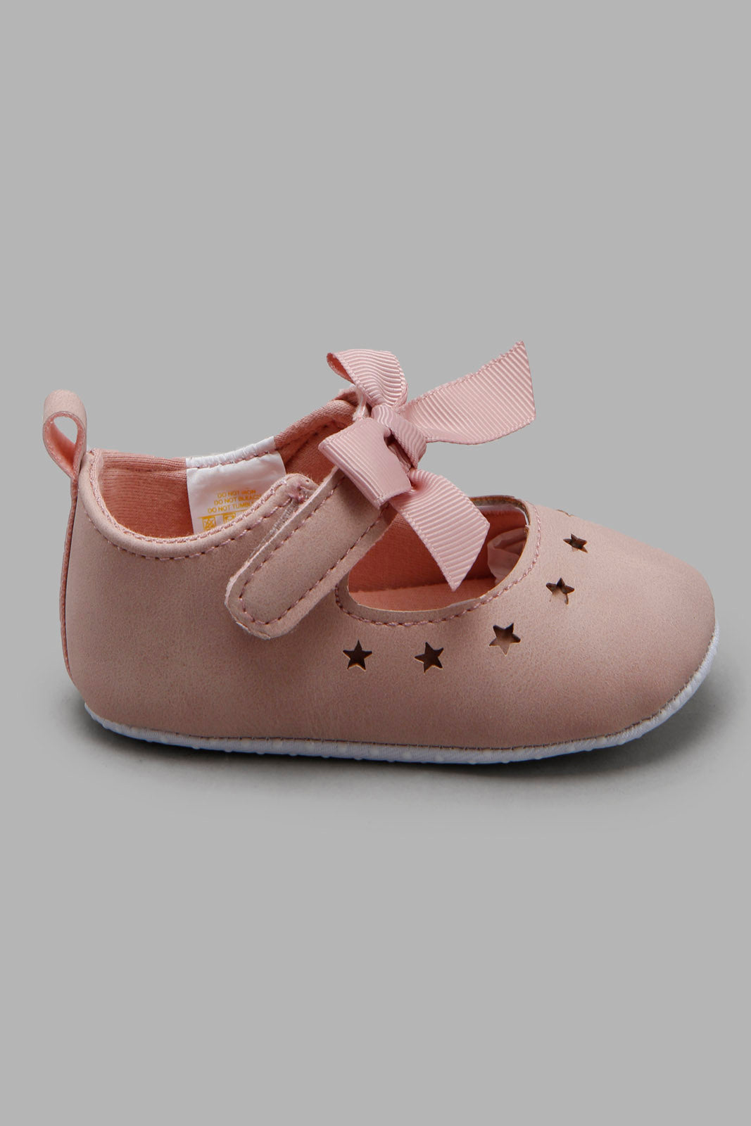 Redtag-Pink-Pram-Shoe-Category:Shoes,-Colour:Pink,-Deals:New-In,-Filter:Baby-Footwear-(0-to-18-Mths),-NBF-Shoes,-New-In-NBF-FOO,-Non-Sale,-Section:Boys-(0-to-14Yrs),-W22A-Baby-0 to 18 Months