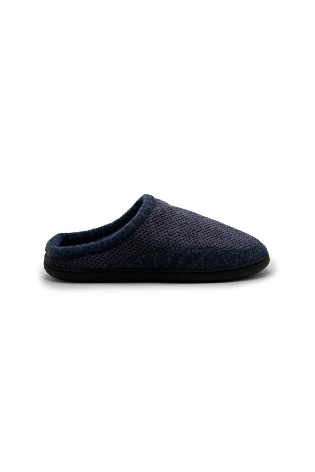 Redtag-Navy-Mule-Slipper-Category:Slippers,-Colour:Navy,-Deals:New-In,-Dept:Menswear,-Filter:Men's-Footwear,-Men-Slippers,-New-In-Men-FOO,-Non-Sale,-Section:Men,-W22A-Men's-