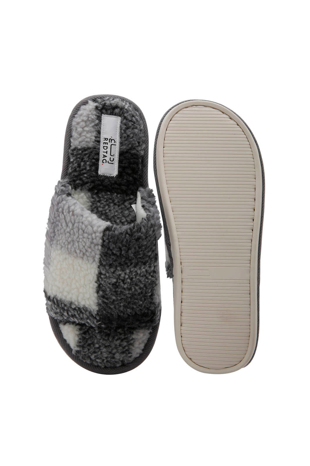 Redtag-Assorted-Checkered-Slipper-Category:Slippers,-Colour:Assorted,-Deals:New-In,-Dept:Menswear,-Filter:Men's-Footwear,-Men-Slippers,-New-In-Men-FOO,-Non-Sale,-Section:Men,-W22A-Men's-