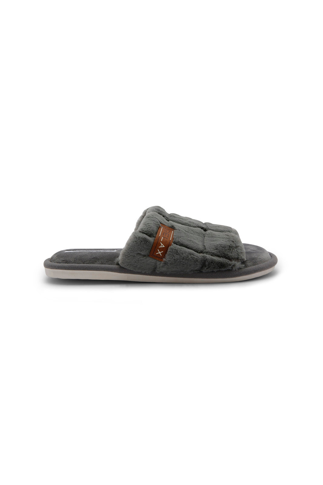 Redtag-Grey-Padded-Slippers-Category:Slippers,-Colour:Grey,-Deals:New-In,-Dept:Menswear,-Filter:Men's-Footwear,-Men-Slippers,-New-In-Men-FOO,-Non-Sale,-Section:Men,-W22A-Men's-