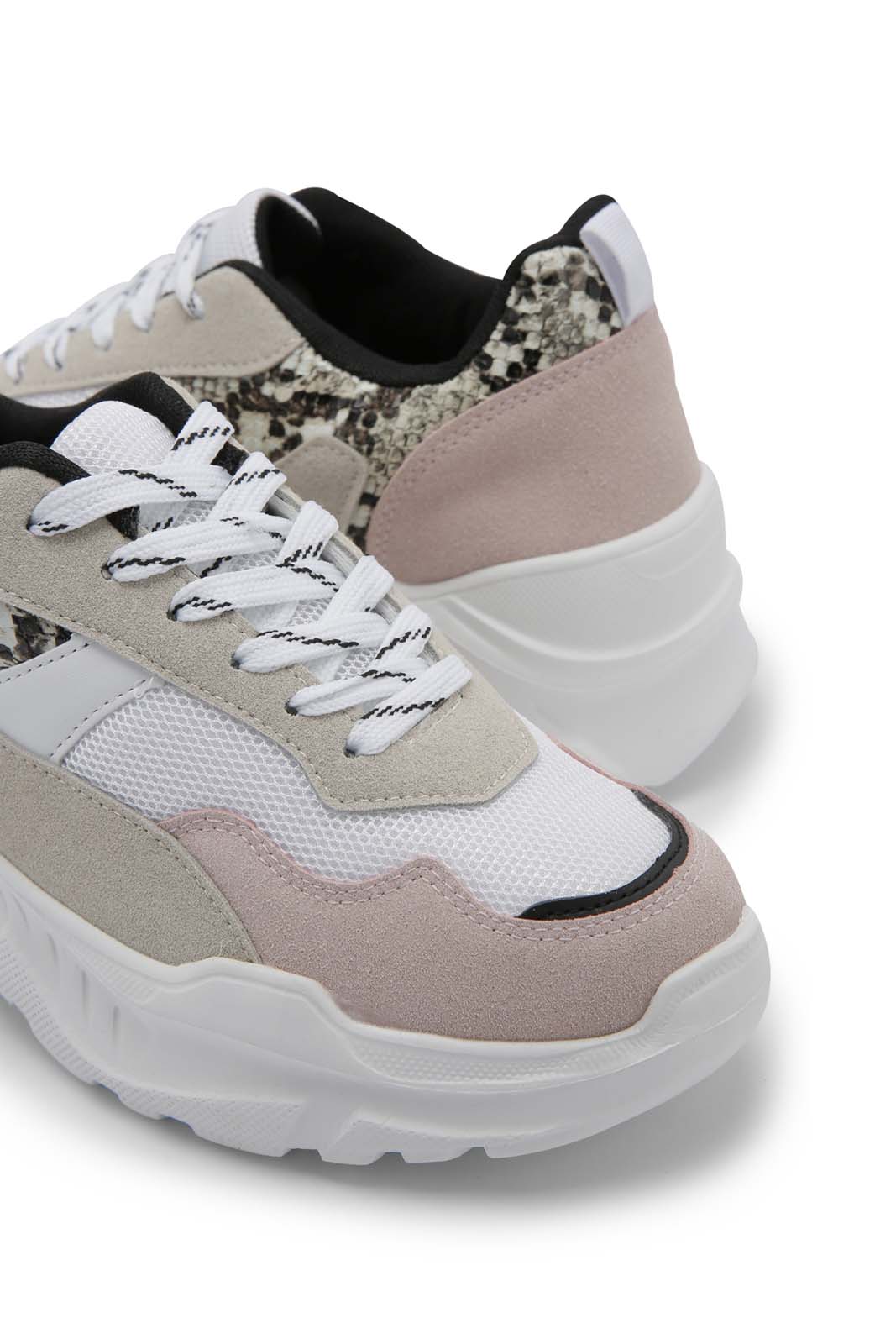 Redtag-Assorted-Lace-Up-Sneaker-Category:Trainers,-Colour:Assorted,-Deals:New-In,-Dept:Ladieswear,-Filter:Women's-Footwear,-New-In-Women-FOO,-Non-Sale,-Section:Women,-W22B,-Women-Trainers-Women's-