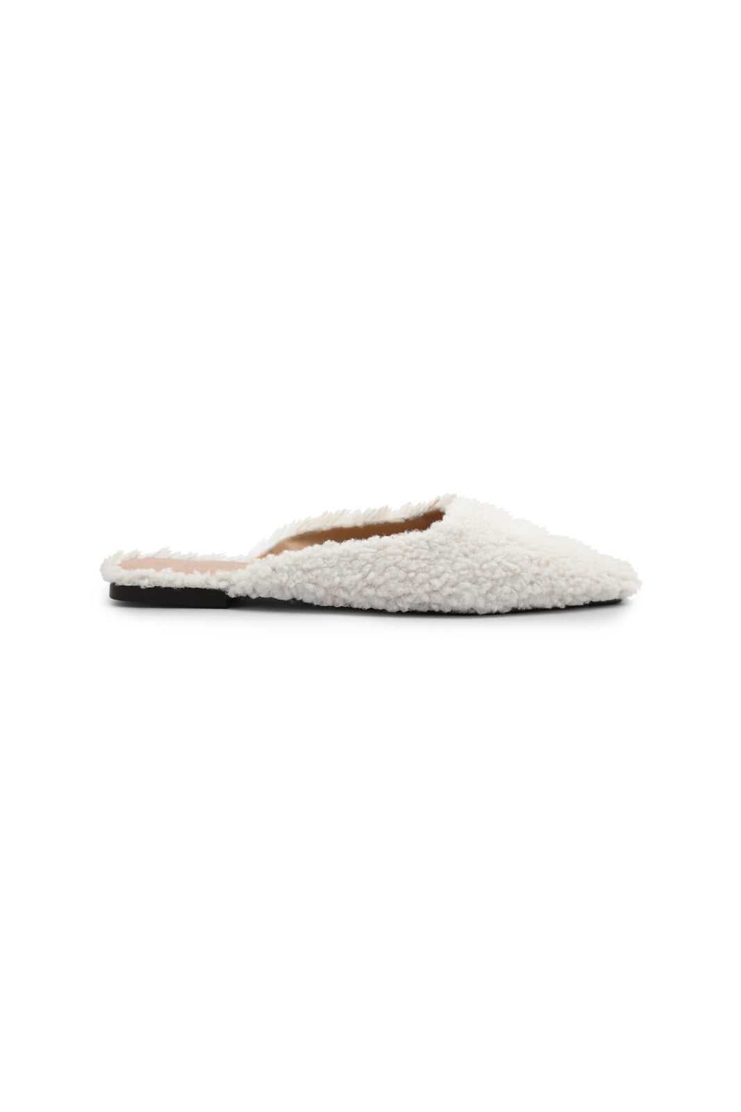 Redtag-Ivory-Sherpa-Mule-Category:Shoes,-Colour:Ivory,-Deals:New-In,-Dept:Ladieswear,-Filter:Women's-Footwear,-New-In-Women-FOO,-Non-Sale,-Section:Women,-W22B,-Women-Shoes-Women's-