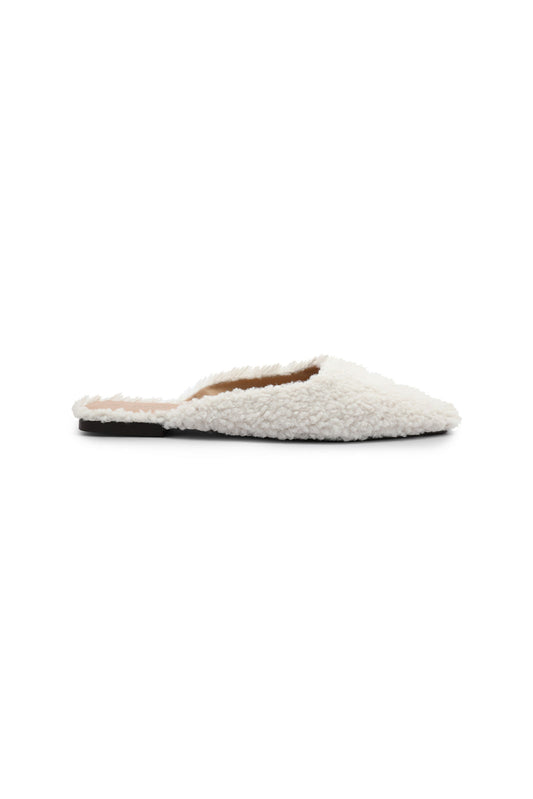 Redtag-Ivory-Sherpa-Mule-Category:Shoes,-Colour:Ivory,-Deals:New-In,-Dept:Ladieswear,-Filter:Women's-Footwear,-New-In-Women-FOO,-Non-Sale,-Section:Women,-W22B,-Women-Shoes-Women's-