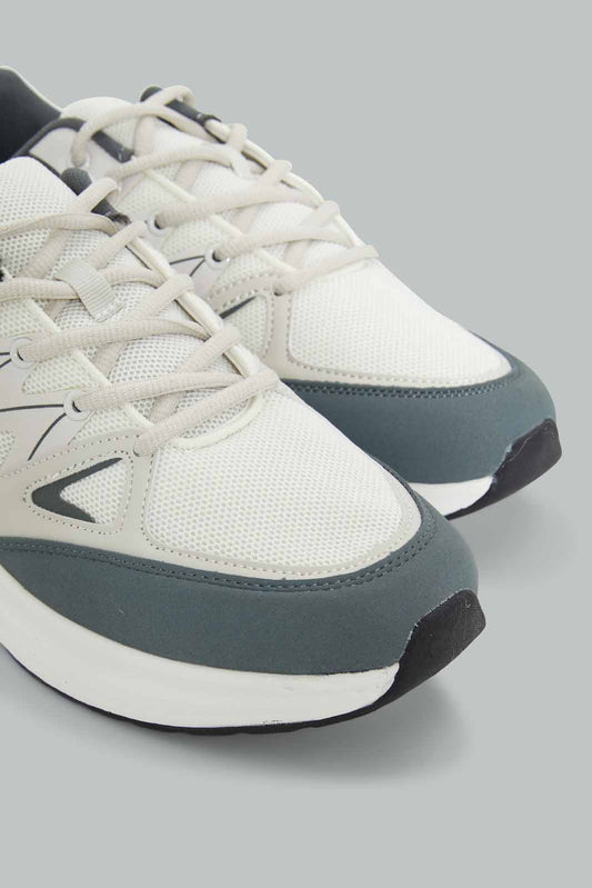 Redtag-White-Colour-Block-Sneaker-Category:Trainers,-Colour:White,-Deals:New-In,-Dept:Menswear,-Filter:Men's-Footwear,-Men-Trainers,-New-In-Men-FOO,-Non-Sale,-Section:Men,-W22B-Men's-
