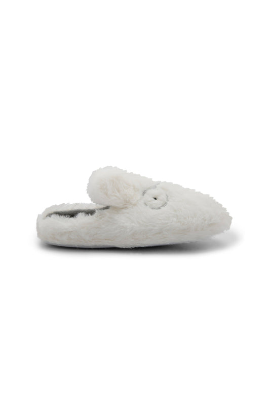 Redtag-White-Bunny-Slippers-Category:Slippers,-Colour:White,-Deals:New-In,-Dept:Girls,-Filter:Girls-Footwear-(5-to-14-Yrs),-GSR-Slippers,-New-In-GSR-FOO,-Non-Sale,-Section:Girls-(0-to-14Yrs),-W22B-Senior-Girls-5 to 14 Years