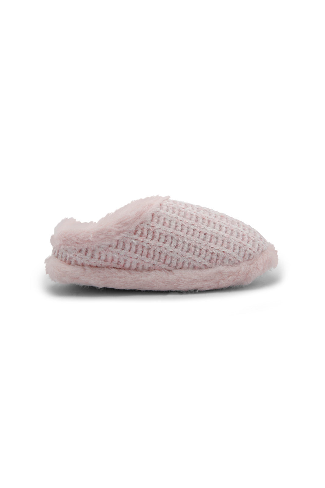 Redtag-Pink-Fur-Slippers-Category:Slippers,-Colour:Pink,-Deals:New-In,-Dept:Girls,-Filter:Girls-Footwear-(5-to-14-Yrs),-GSR-Slippers,-New-In-GSR-FOO,-Non-Sale,-Section:Girls-(0-to-14Yrs),-W22B-Senior-Girls-5 to 14 Years