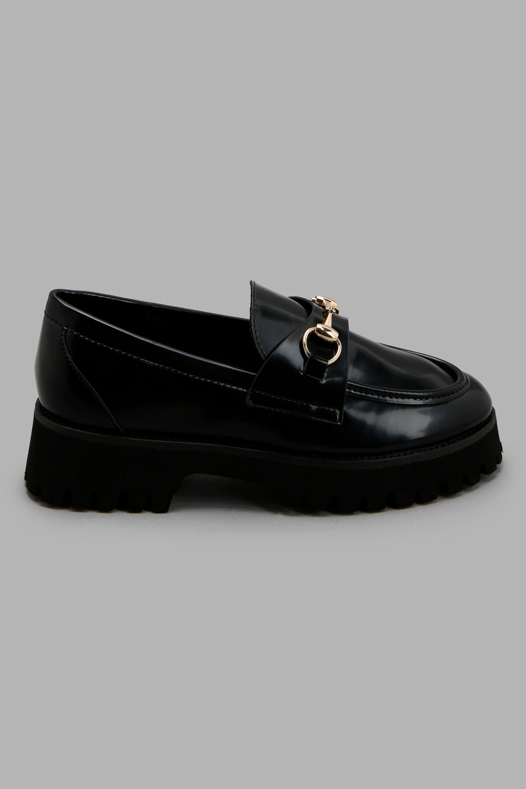 Redtag-Black-Platform-Loafer-With-Trim-Category:Shoes,-Colour:Black,-Deals:New-In,-Filter:Women's-Footwear,-New-In-Women-FOO,-Non-Sale,-Section:Women,-W22B,-Women-Shoes-Women's-