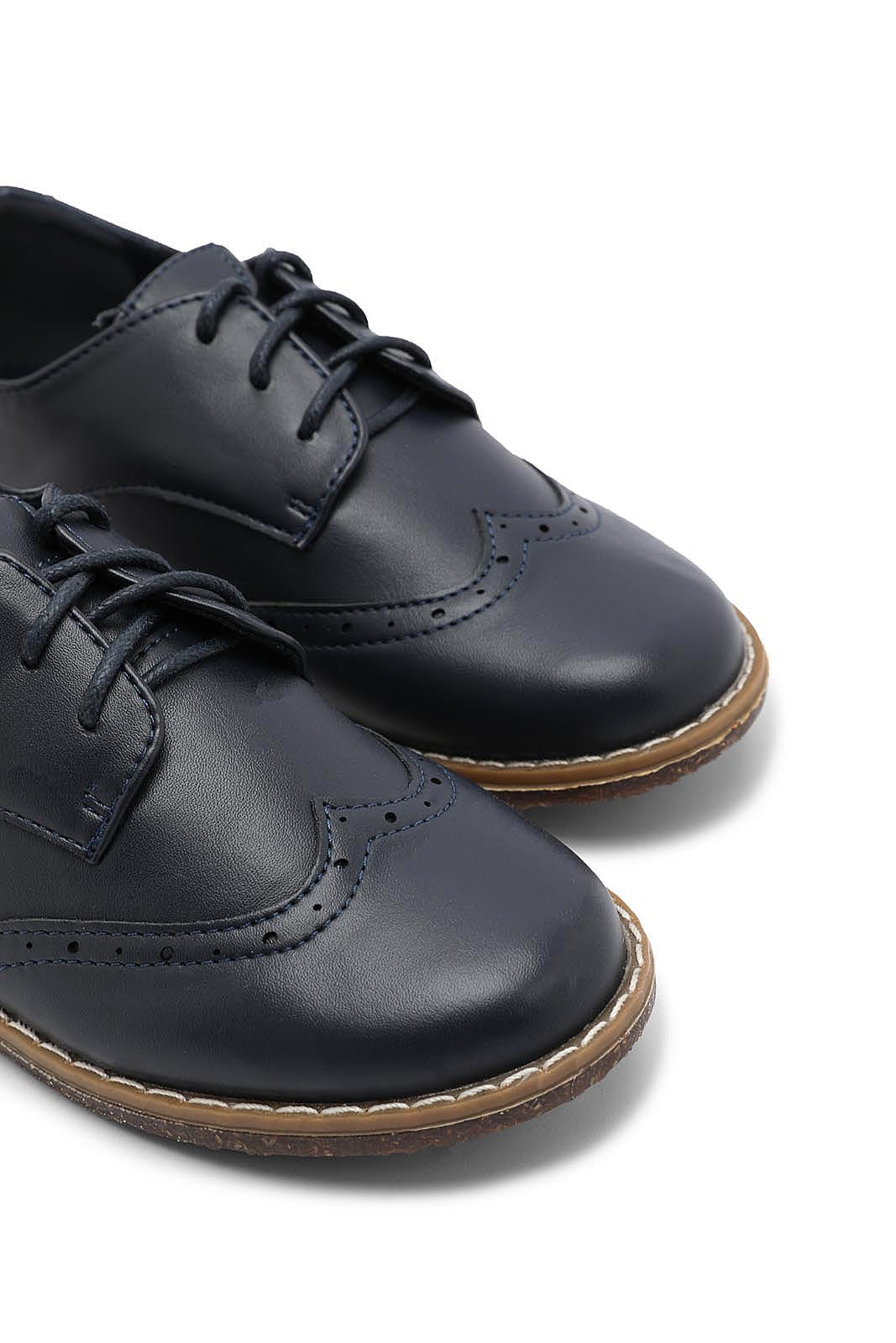 Redtag-Navy-Laceup-Derby-BOY-Sandals,-Category:Sandals,-Colour:Navy,-Deals:New-In,-Dept:Boys,-Filter:Boys-Footwear-(3-to-5-Yrs),-New-In-BOY-FOO,-Non-Sale,-Section:Boys-(0-to-14Yrs),-W22A-Boys-3 to 5 Years