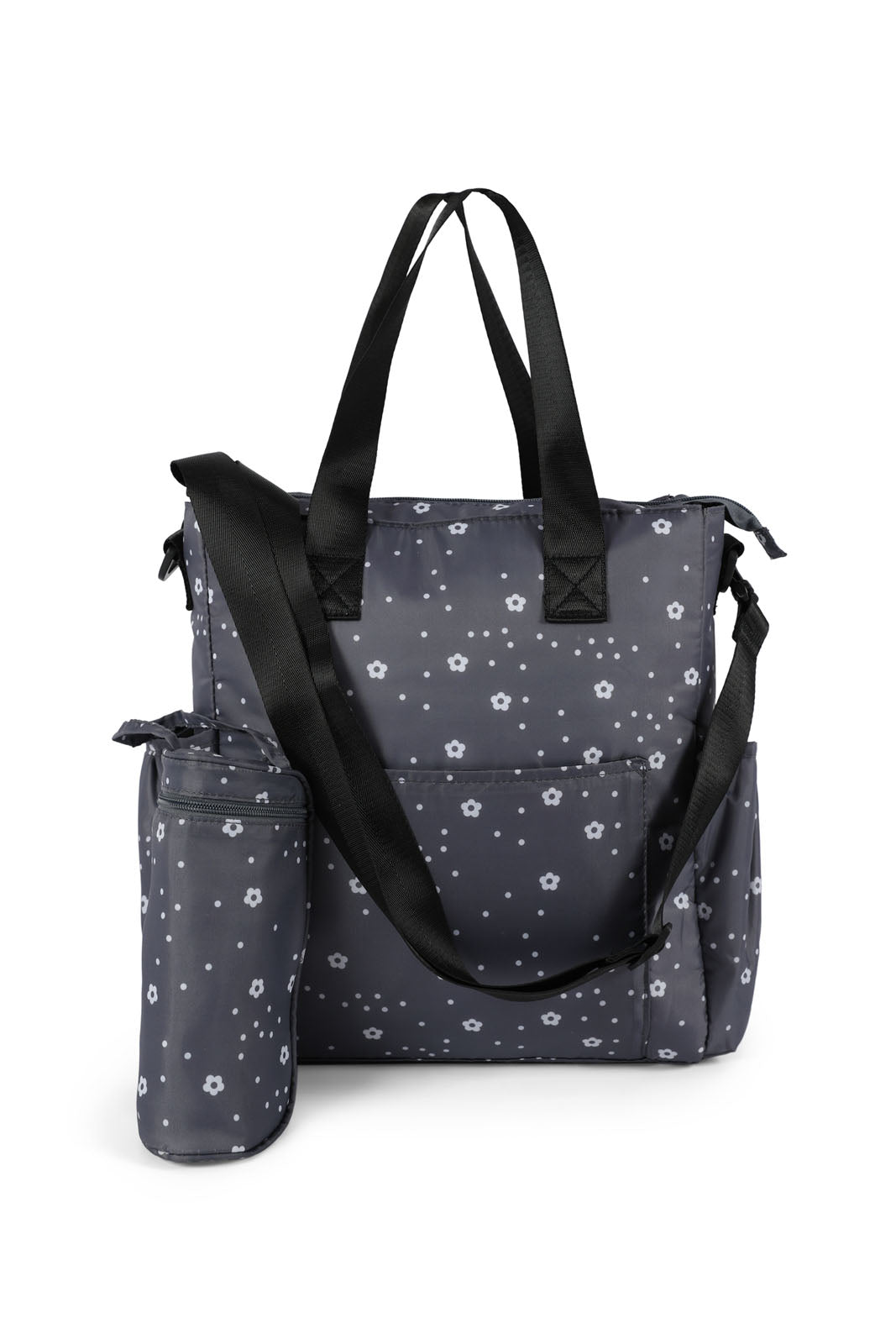 Redtag-Grey-Diaper-Bag-Category:Bags,-Colour:Grey,-Dept:New-Born,-Filter:Newborn-Accessories,-NBN-Bags,-New-In,-New-In-NBN-ACC,-Non-Sale,-Section:Boys-(0-to-14Yrs),-W22B-New-Born-Baby-