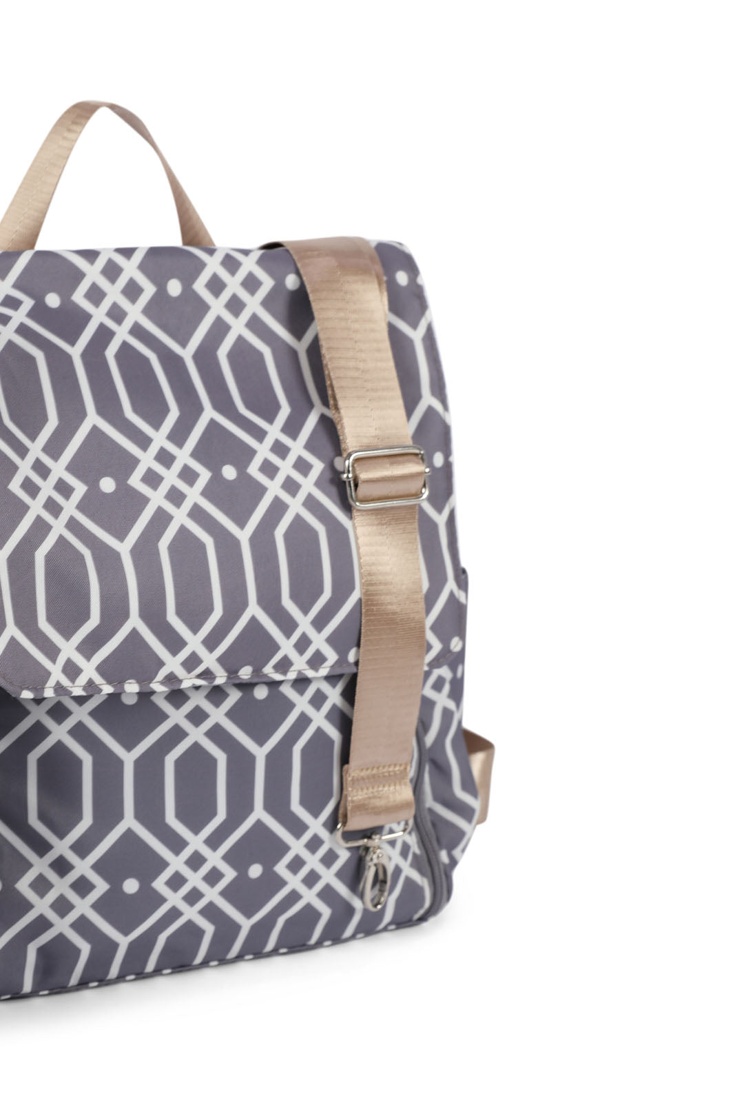 Redtag-Grey-Diaper-Bag-Category:Bags,-Colour:Grey,-Dept:New-Born,-Filter:Newborn-Accessories,-NBN-Bags,-New-In,-New-In-NBN-ACC,-Non-Sale,-Section:Boys-(0-to-14Yrs),-W22B-New-Born-Baby-