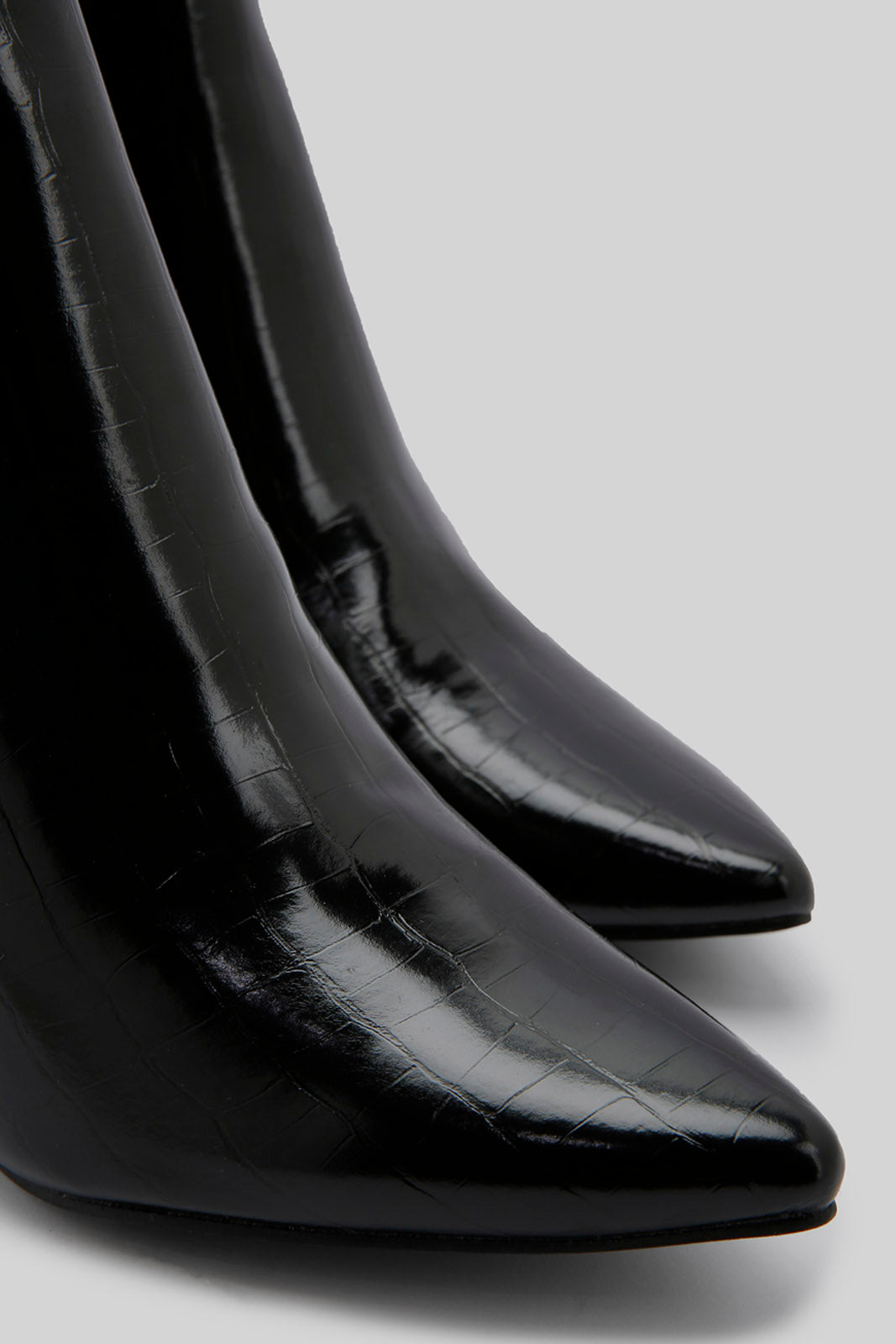 Redtag-Black-Pointy-Ankle-Boot-Category:Boots,-Colour:Black,-Deals:New-In,-Filter:Women's-Footwear,-New-In-Women-FOO,-Non-Sale,-Section:Women,-W22B,-Women-Boots-Women's-