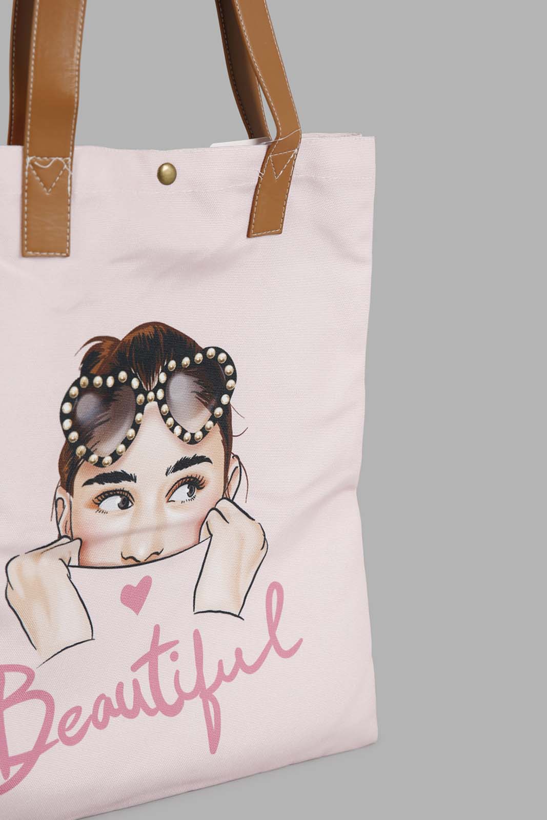 Redtag-Multi-Colour-Shoppers-Bag-Category:Bags,-Colour:Assorted,-Filter:Women's-Accessories,-New-In,-New-In-Women-ACC,-Non-Sale,-Section:Women,-W22A,-Women-Bags-Women-