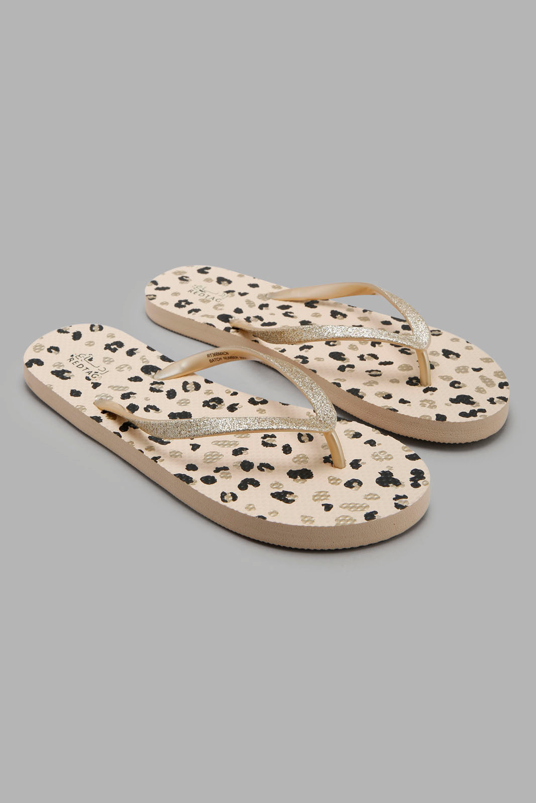 Redtag-Pink-Animal-Print-Flip-Flop-Category:Flip-Flops,-Colour:Pink,-Deals:New-In,-Filter:Women's-Footwear,-New-In-Women-FOO,-Non-Sale,-Section:Women,-W22B,-Women-Flip-Flops-Women's-