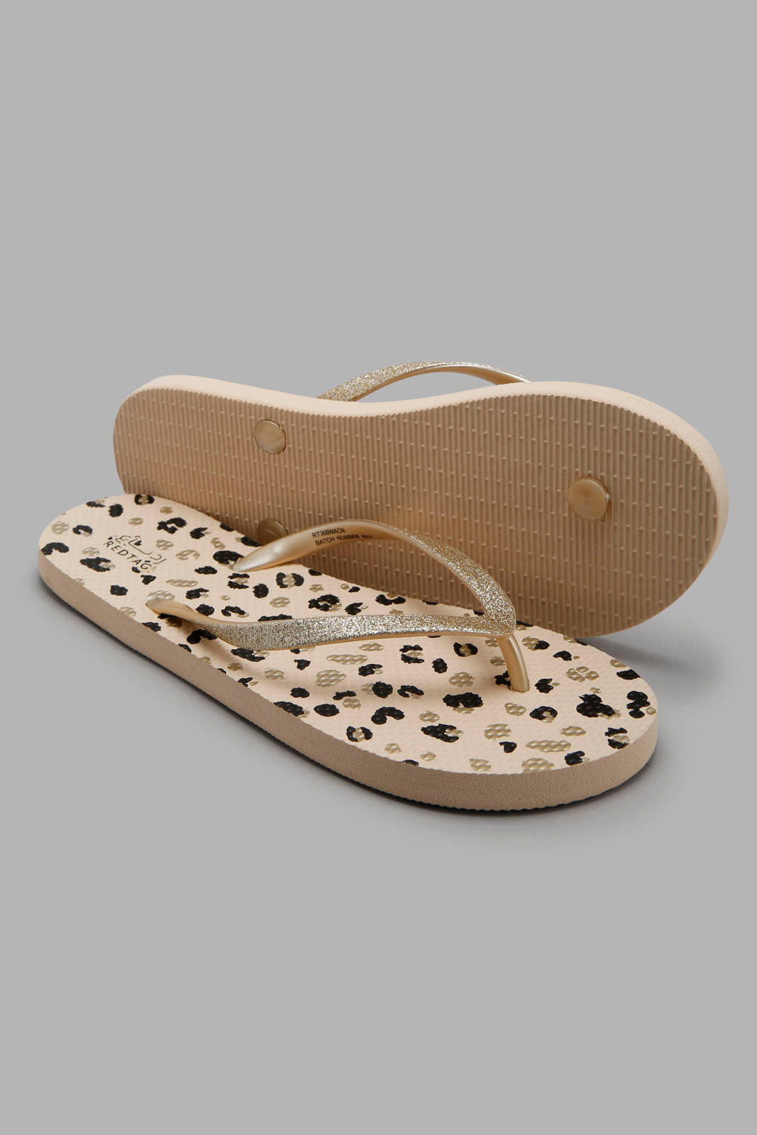 Redtag-Pink-Animal-Print-Flip-Flop-Category:Flip-Flops,-Colour:Pink,-Deals:New-In,-Filter:Women's-Footwear,-New-In-Women-FOO,-Non-Sale,-Section:Women,-W22B,-Women-Flip-Flops-Women's-