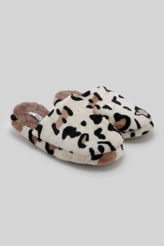 Redtag-Assorted-Animal-Print-Slipper-Category:Slippers,-Colour:Assorted,-Deals:New-In,-Filter:Women's-Footwear,-New-In-Women-FOO,-Non-Sale,-Section:Women,-W22B,-Women-Slippers-Women's-
