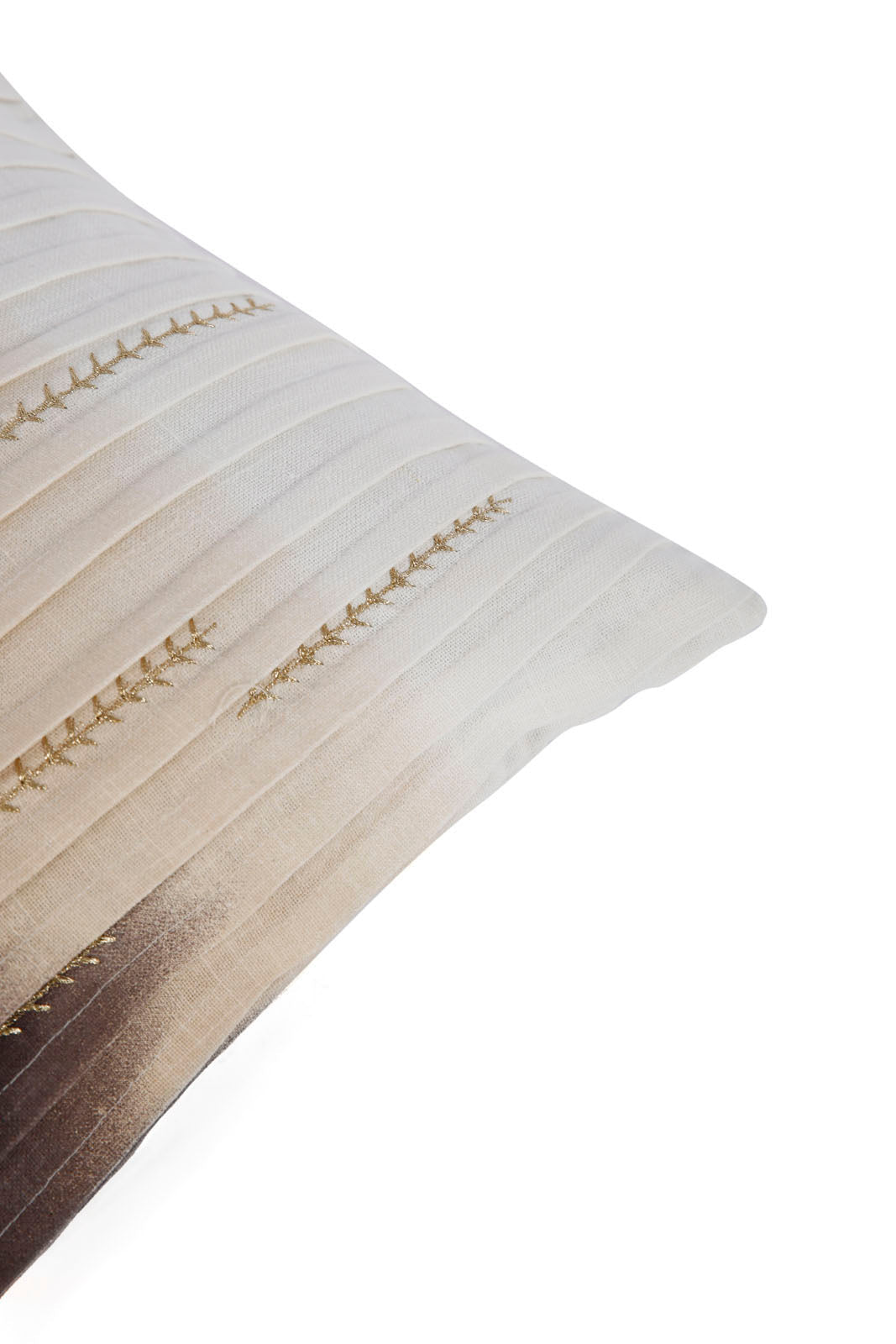 Redtag-Beige-Tie-Dye-Pleated-Cushion-Category:Cushions,-Colour:Beige,-Deals:New-In,-Dept:Home,-Filter:Home-Bedroom,-HMW-BED-Cushions,-New-In-HMW-BED,-Non-Sale,-Section:Homewares,-W22B-Home-Bedroom-