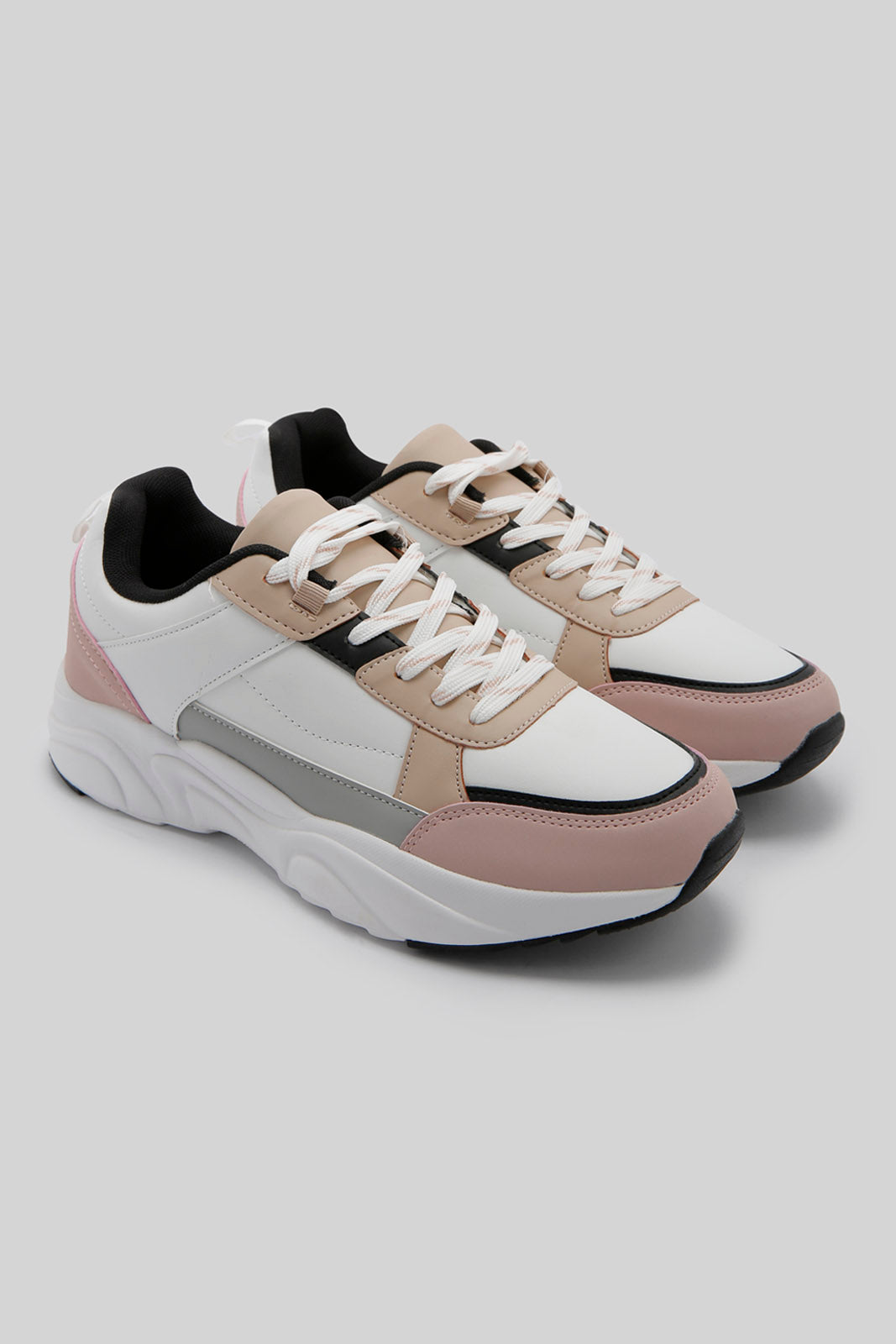 Redtag-Assorted-Lace-Up-Sneaker-Category:Trainers,-Colour:Assorted,-Deals:New-In,-Filter:Women's-Footwear,-New-In-Women-FOO,-Non-Sale,-Section:Women,-W22B,-Women-Trainers-Women's-