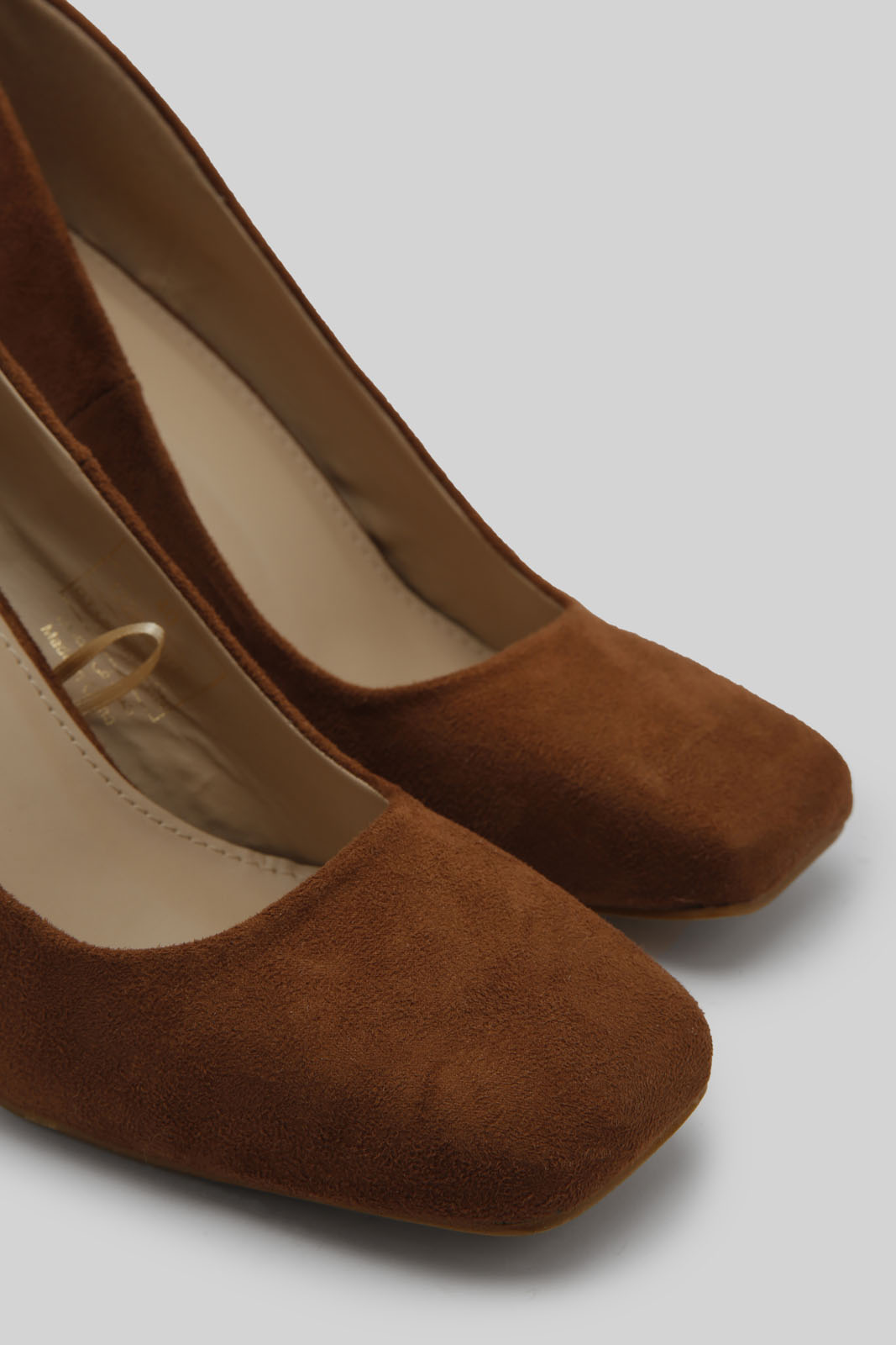 Redtag-Tan-Square-Toe-Court-Category:Formal-Shoes,-Colour:Tan,-Deals:New-In,-Dept:Ladieswear,-Filter:Women's-Footwear,-New-In-Women-FOO,-Non-Sale,-Section:Women,-W22B,-Women-Formal-Shoes-Women's-
